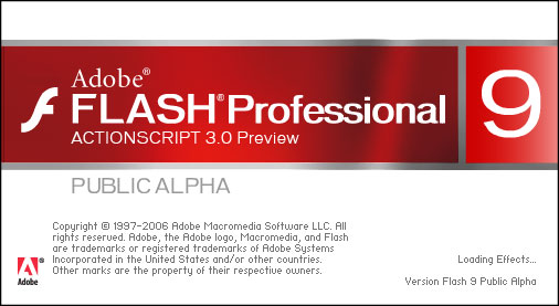 Flash Professional 9 ActionScript 3.0 Preview